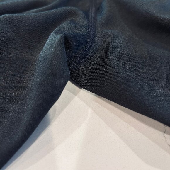 RAG Plus Women's Legging Capri Length Black with Mesh Detail Pockets Size 3X - Picture 7 of 7